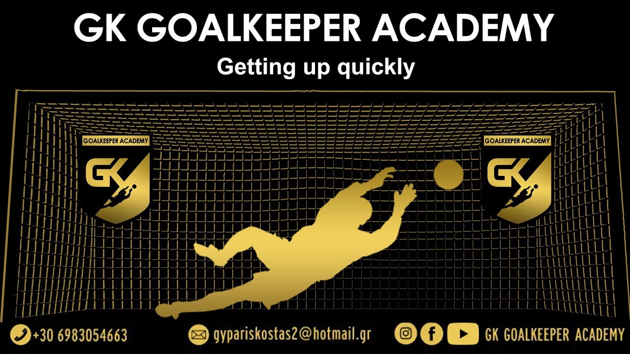 Funny speed drill: Get up quickly | Goalkeeper Training