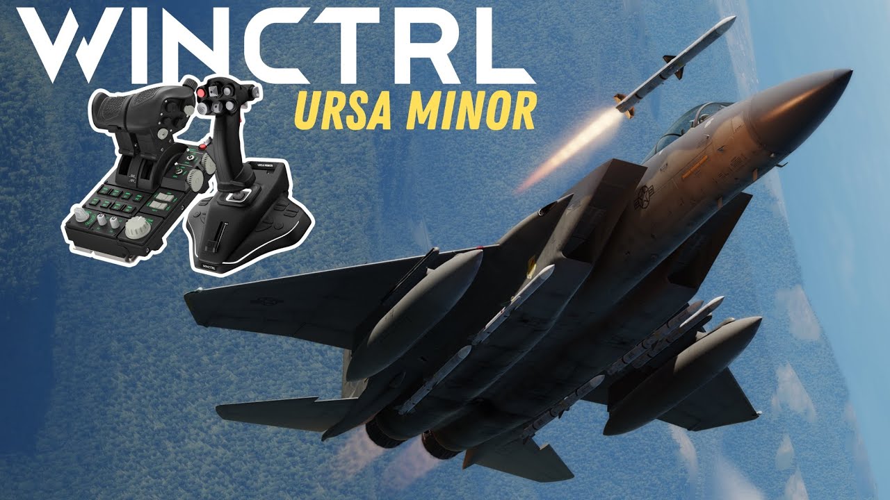 Потянет ли бюджетный HOTAS в PvP в DCS? | WinCtrl Ursa Minor