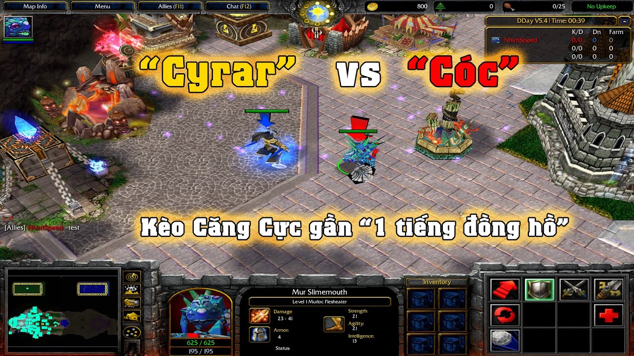 Cyrar vs Cóc | Không ai chịu thua: Solo suốt hơn "60 phút nghẹt thở"