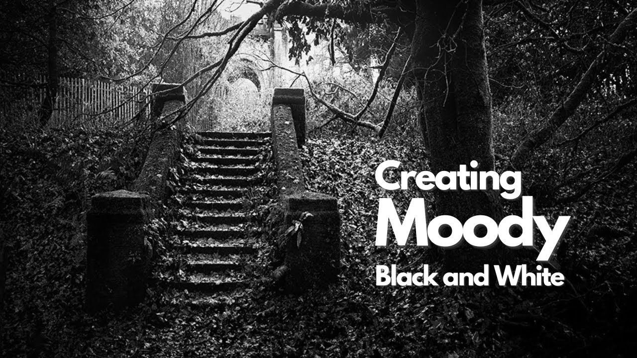 Creating Moody Black and White Images