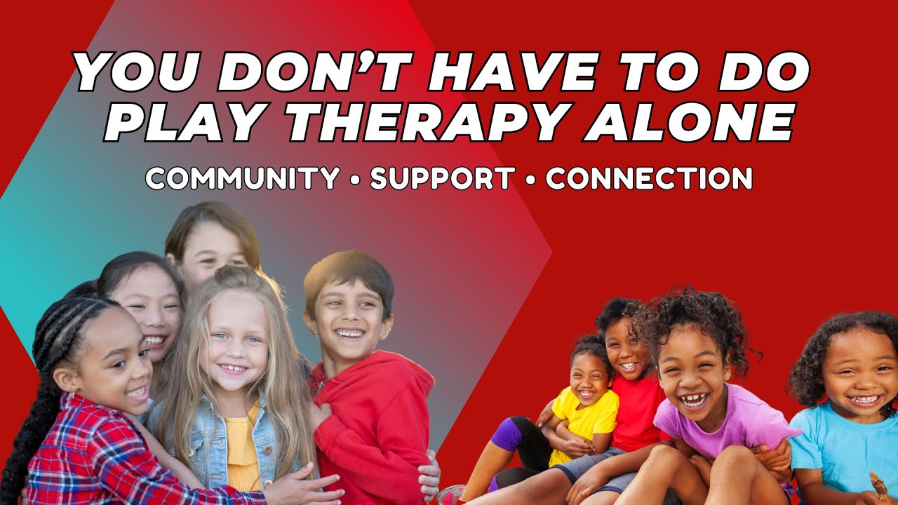 If Being  a Play Therapist Feels Lonely, This Is for You 📱