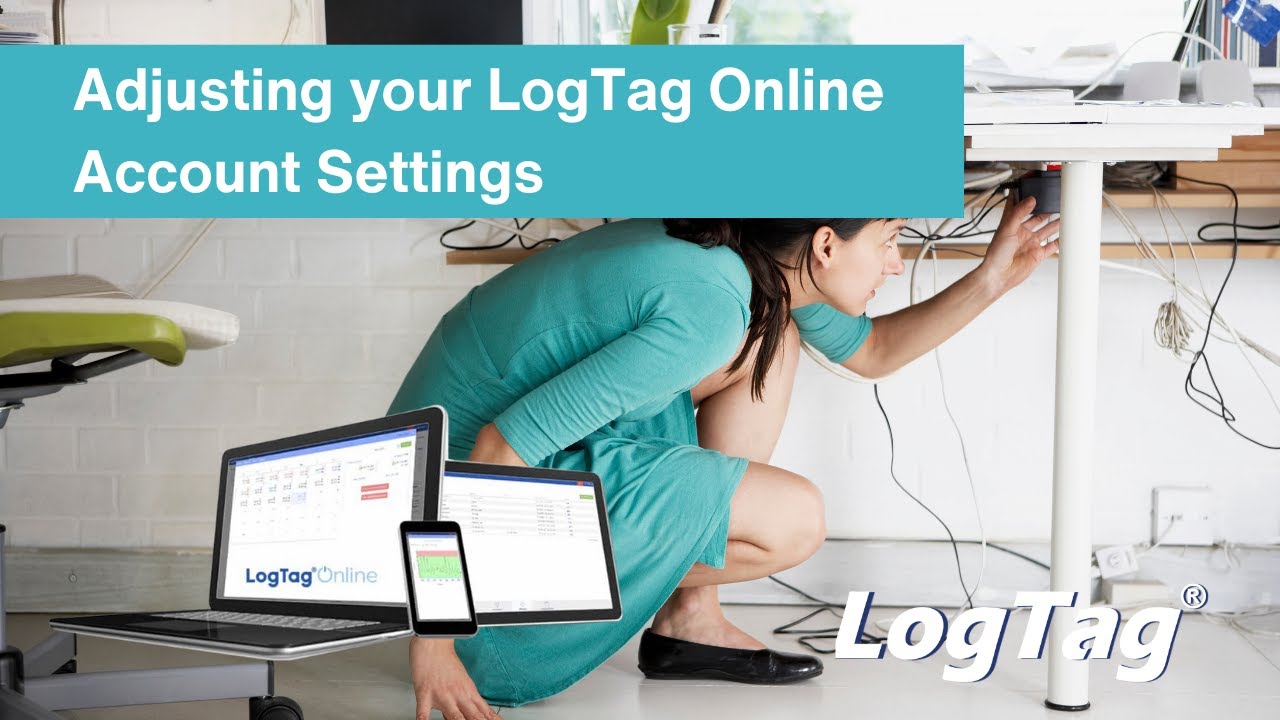 Изменение настроек учетной записи LogTag Online