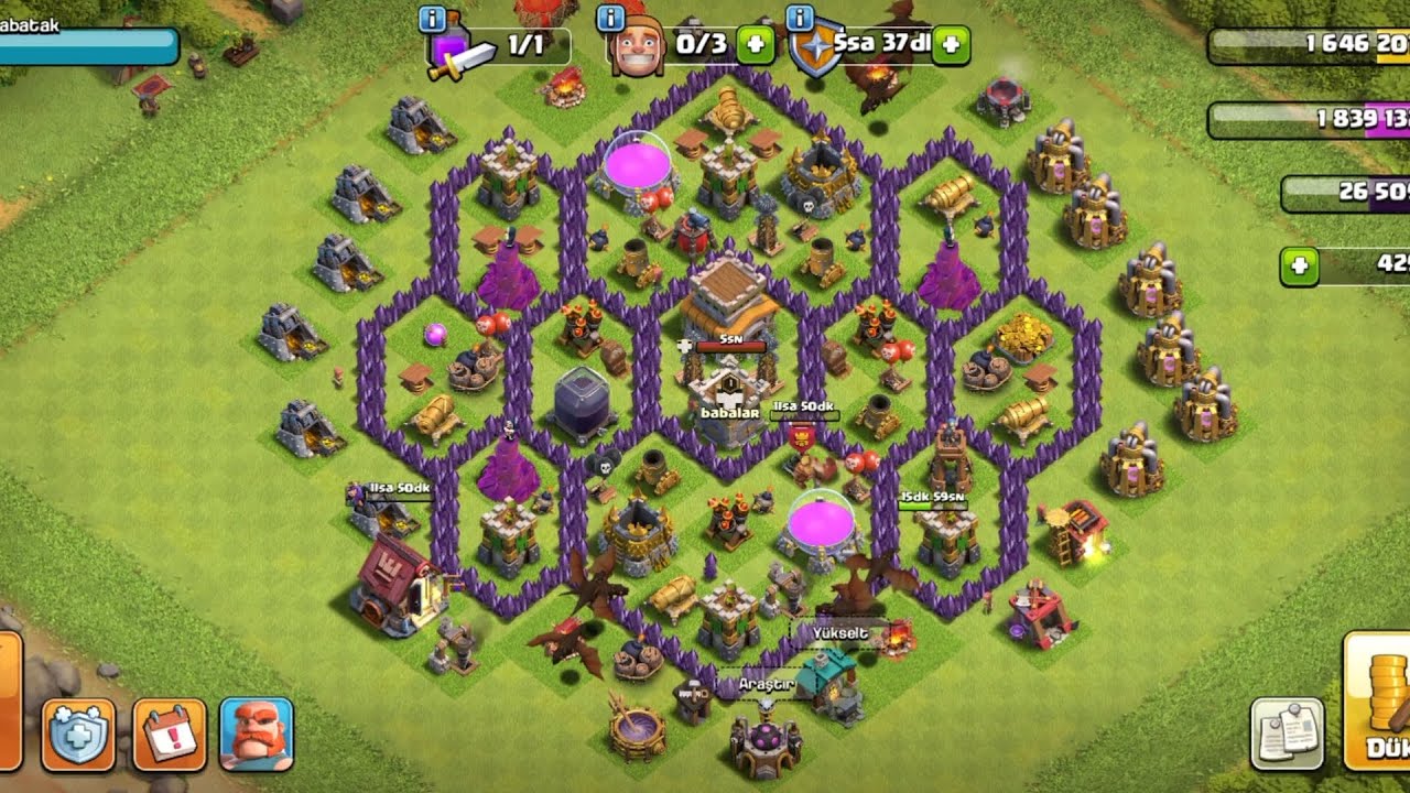 Clash of clans oynadık #9 (Yeni bb öncesi son yükseltmeler)