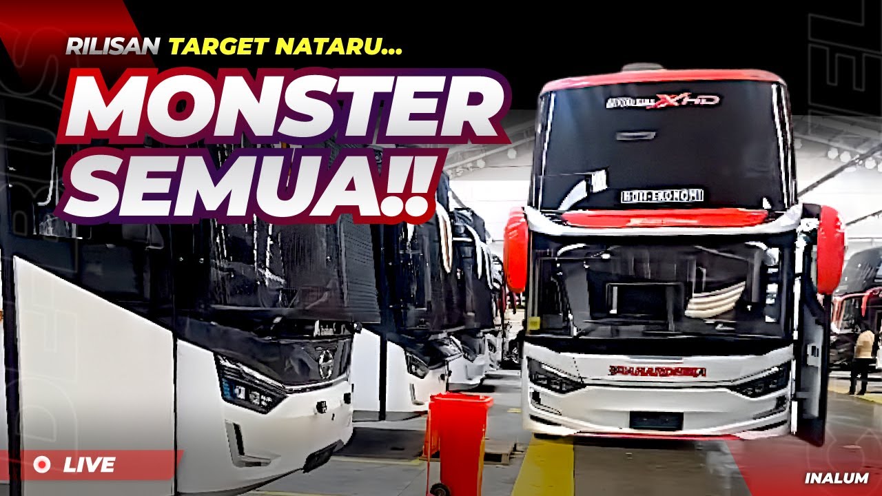 MANHAULER SAMPE DOUBLE DECKER ADA SEMUA DISINI !! | Daily at Karoseri Laksana