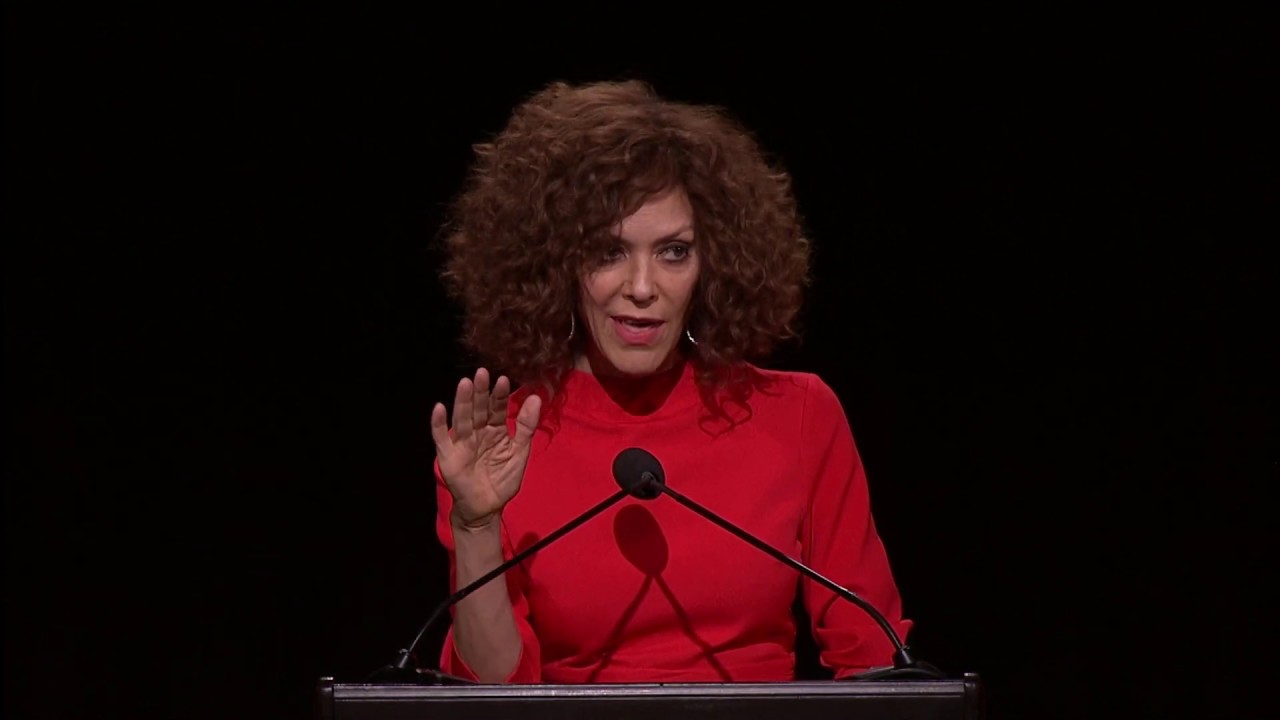Honoree Tracy McMillan - Writer, Author & Relationship Expert - at the 2019 LA Celebration Luncheon