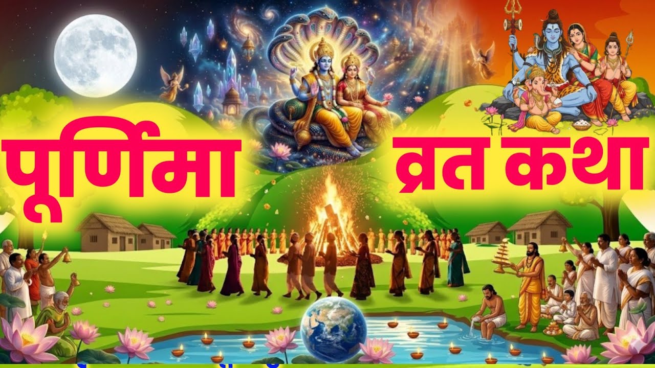फाल्गुन पूर्णिमा व्रत कथा falgun purnima vrat katha | falgun purnima ki katha ||purnamasi ki katha
