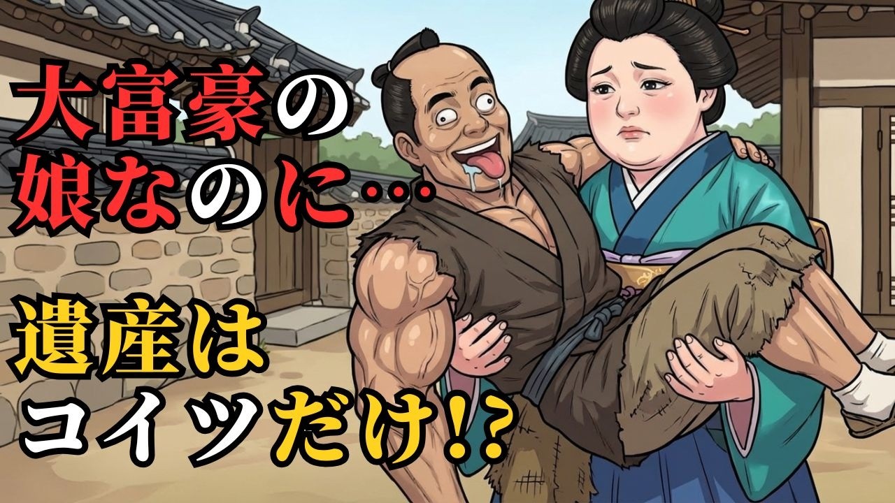 大富豪の一人娘、遺産は「馬鹿な下男」ただ一人！？ ｜野談｜昔話｜いきさつ｜笑い話