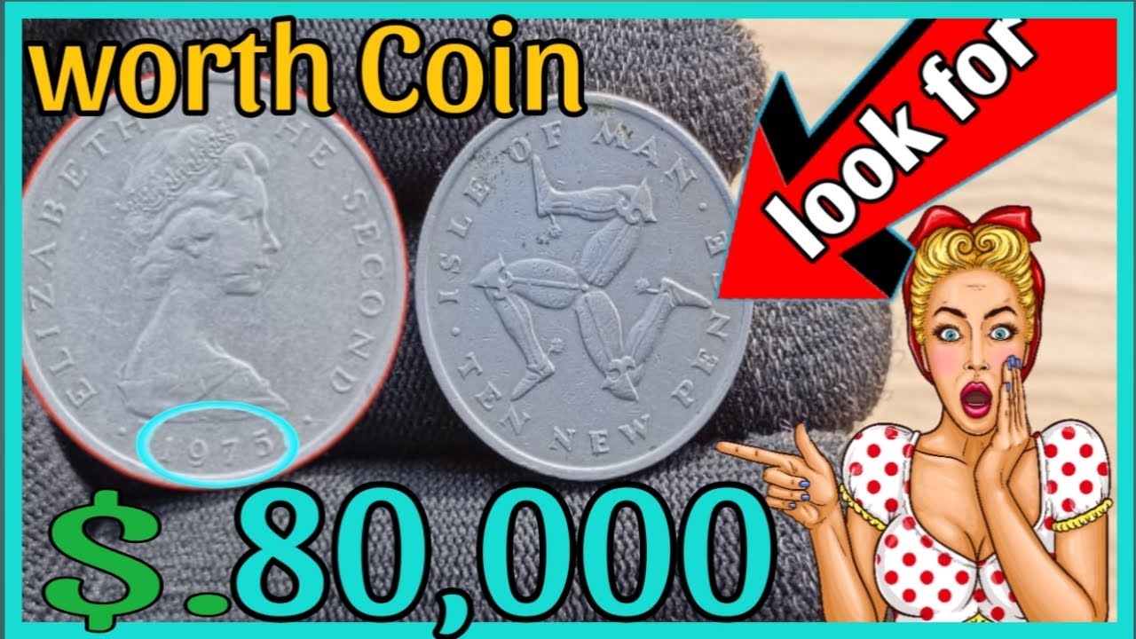 🔴UK Ten pence most Valuable (1975) pence coins worth up to $80,000 to look for!