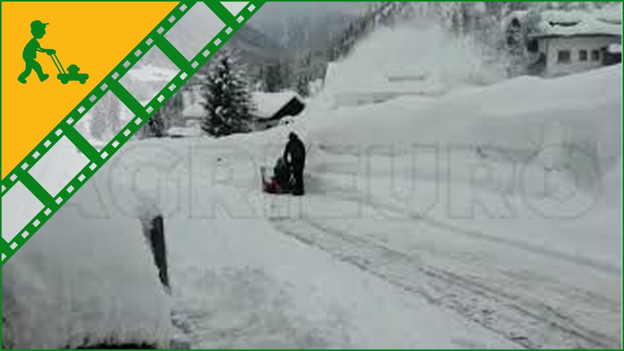 Funktionsvideo - GeoTech Benzin-Schneefr&auml;se STP1587 TEL