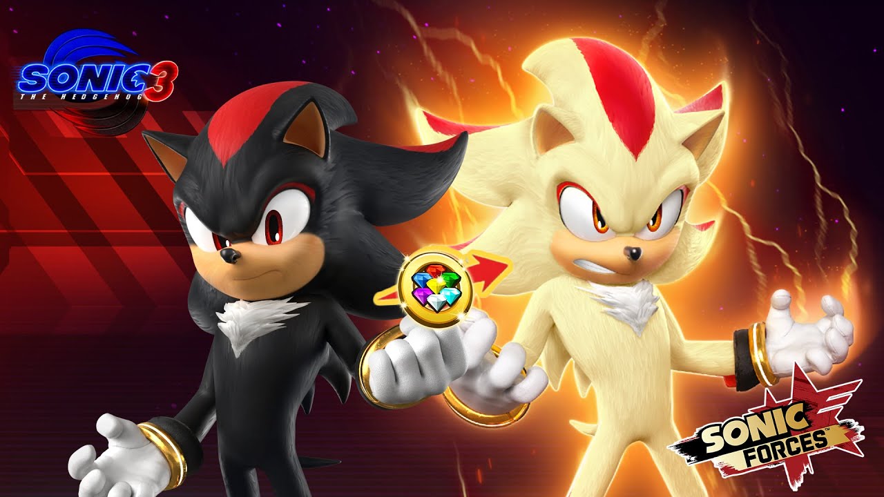 MOVIE SUPER SHADOW doesn't hold back | Sonic Forces: Speed Battle x Sonic Movie 3 | 4K Gameplay