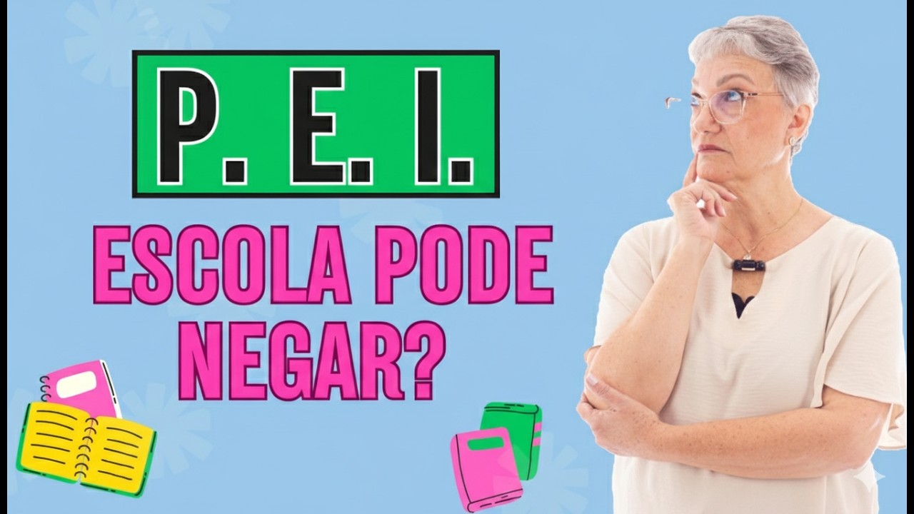 A escola pode negar o PEI? O que a lei diz em 2026?