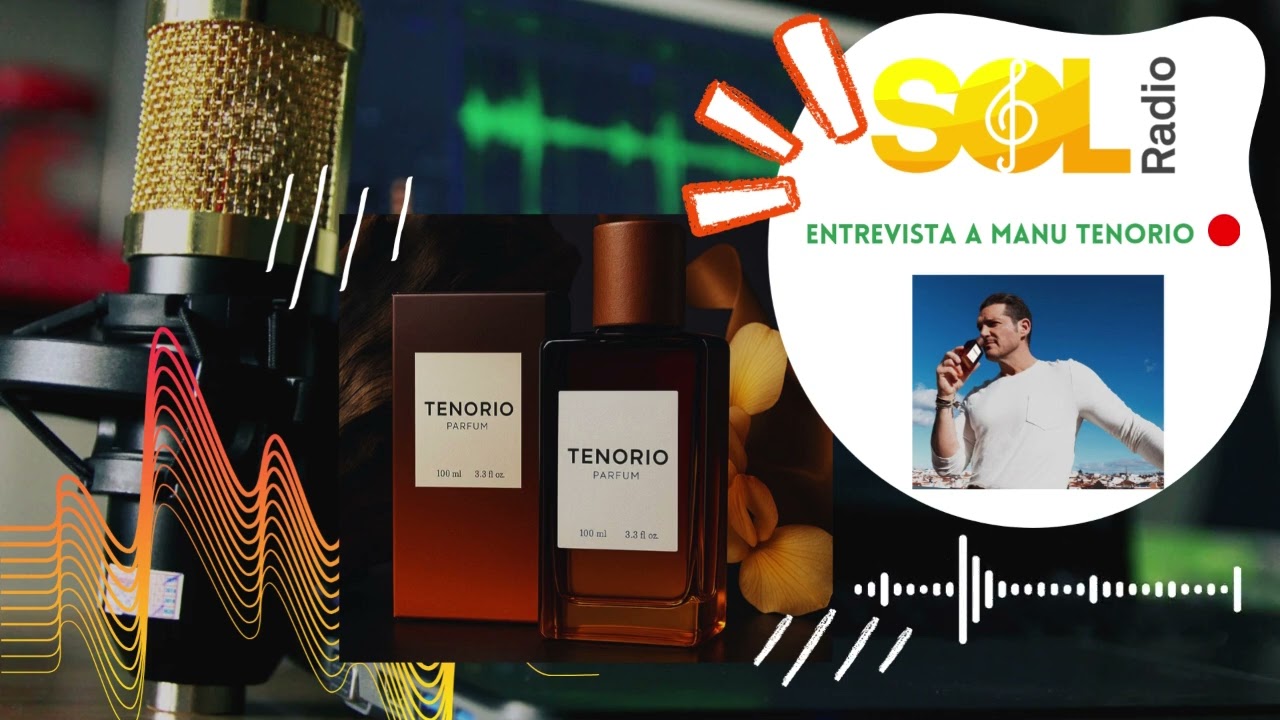 Hablamos con Manu Tenorio sobre su perfume.