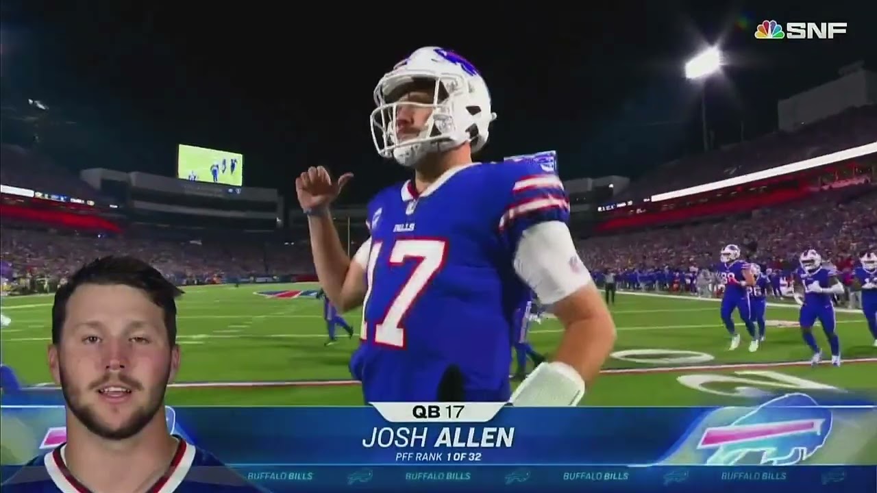 NFL Sunday Night Football Player Introductions - 2022/23 Season