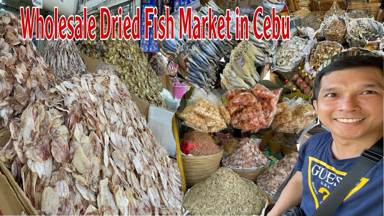 Cheapest Dried Fish and Pasalubong Market in Cebu