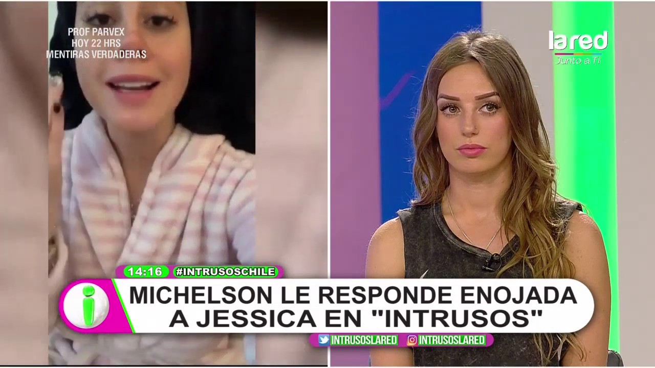 Michelson le responde enojada a Jessica Pires en Intrusos