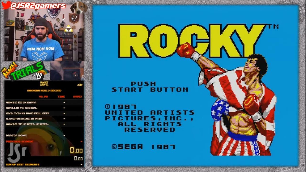 #13: [World Record] Rocky (Sega Master System) Speedrun in 