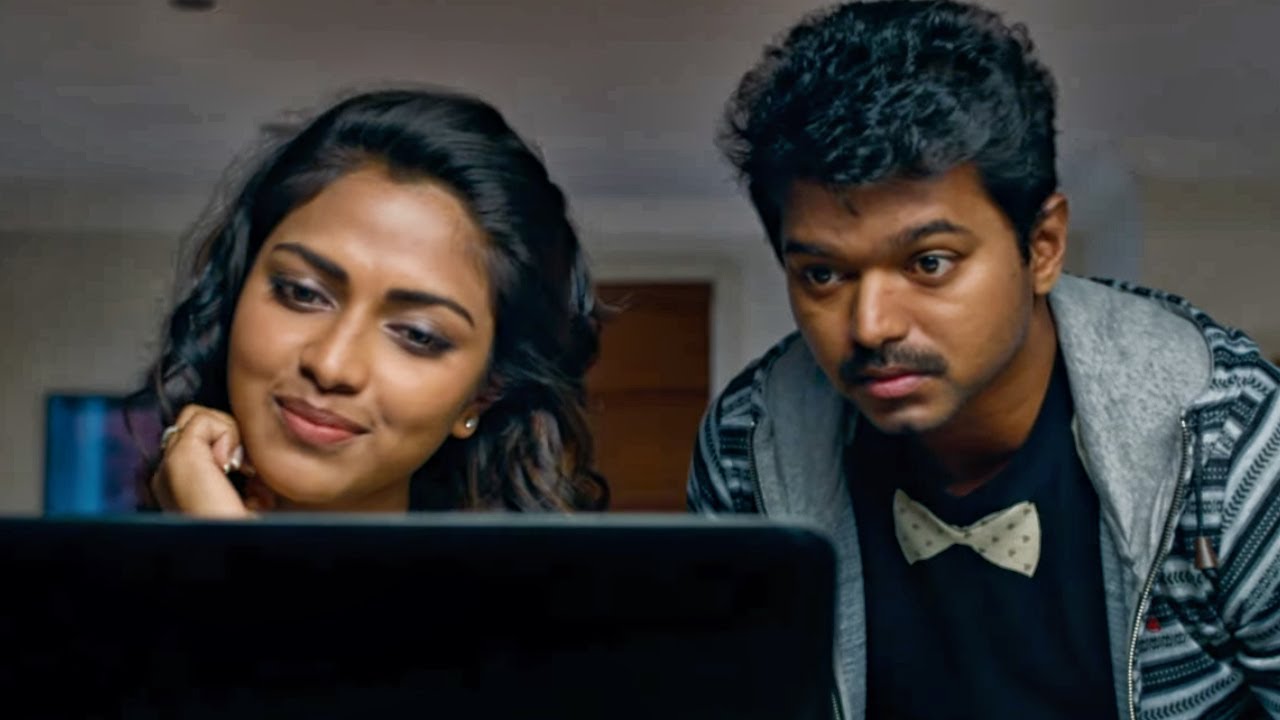 विजय को अमला पॉल अपने पति की फोटो दिखा रही है  | Thalaivaa Movie Best Scene
