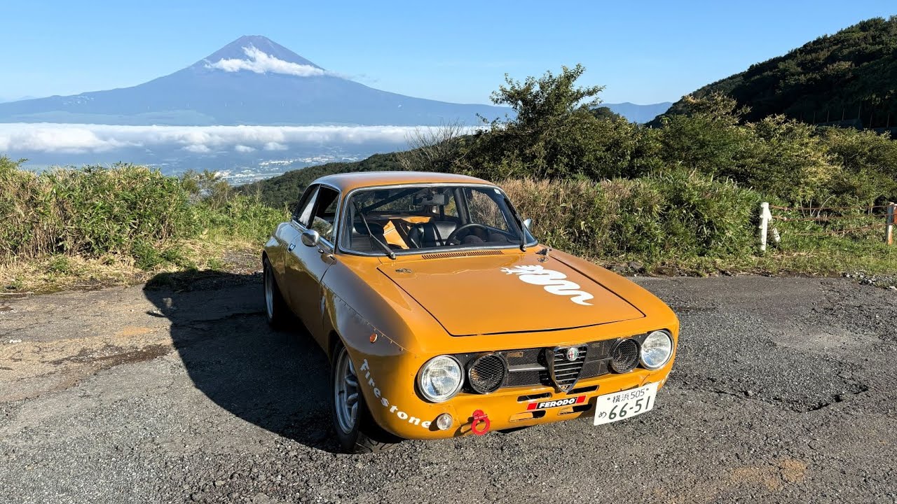 早朝箱根ドライブ 2025夏 アルファロメオ ジュリア