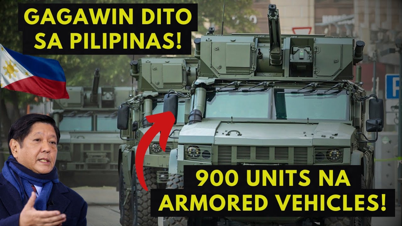 ANDAMI! 900 NA ARMORED VEHICLES PARA SA PHILIPPINE ARMY PINAG-UUSAPAN NA!