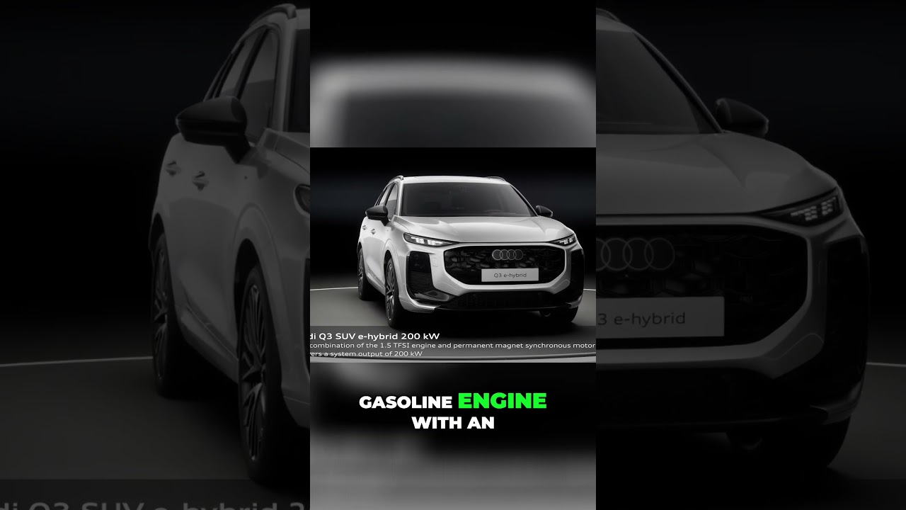 2026 Audi Q3 e Hybrid  Electrified Performance & Practicality!