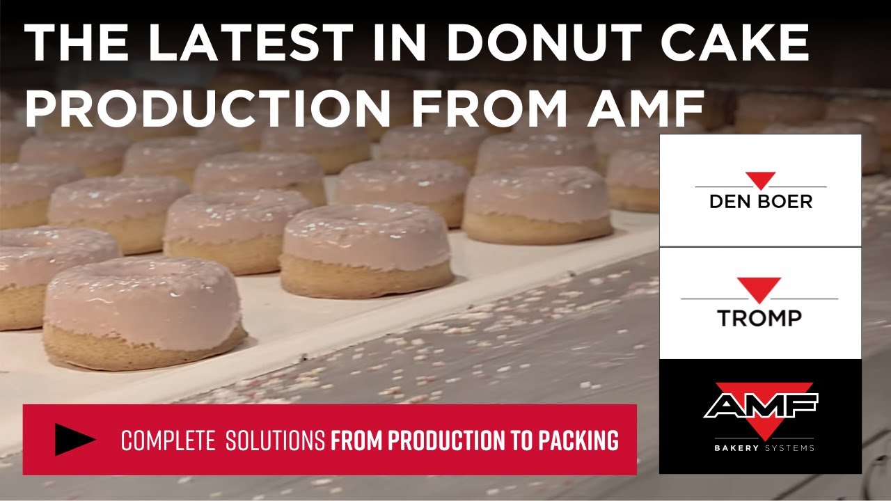 The Latest In Donut Cake Production with AMF