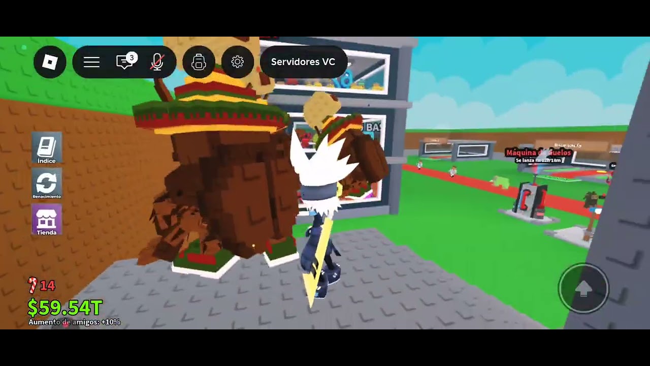 Abriendo lucky blox con mi bro
