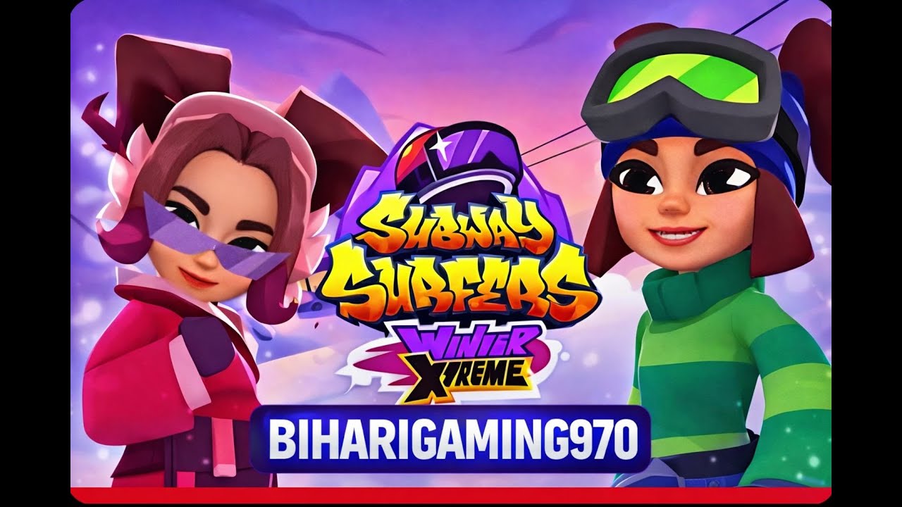 Subway surfers winter Xtream (2026) BIHARIGAMING970 💕✅1080p HD QUALITY ✨ 🎉