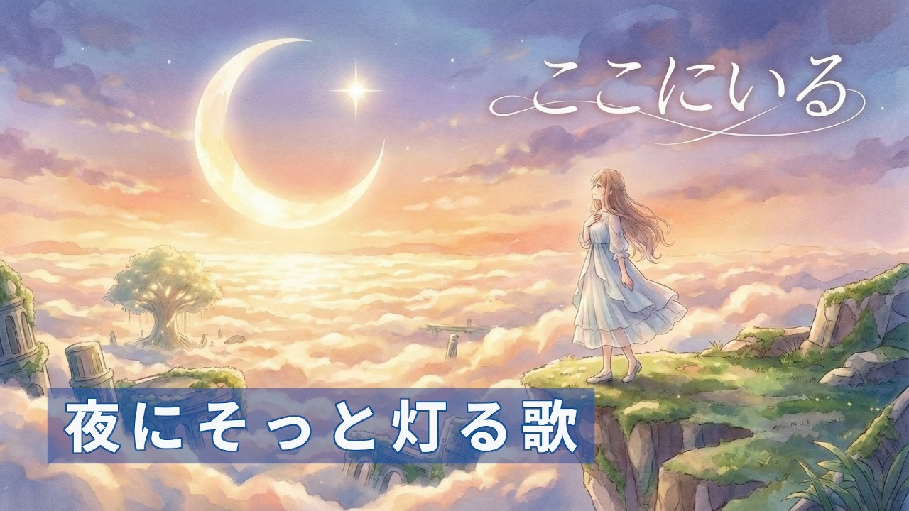 ここにいる｜静かに心を包むオリジナル楽曲（女性ボーカル）