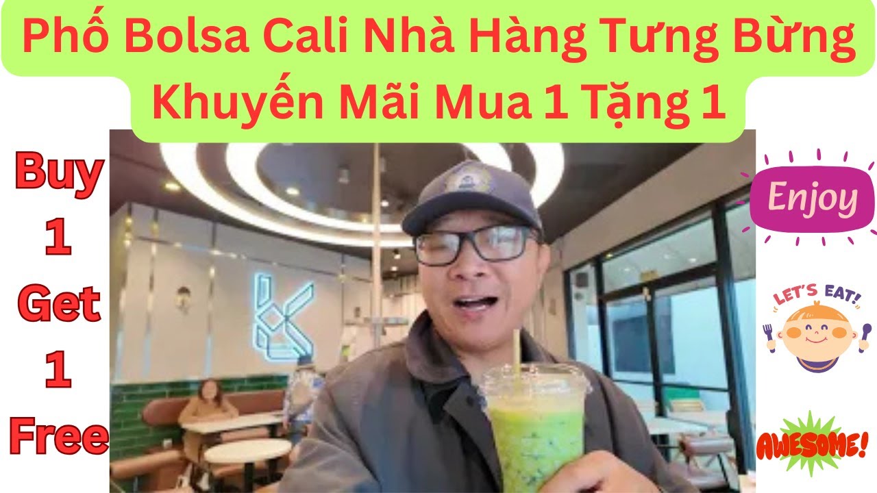 Nhà Hàng Tưng Bừng Khuyến Mái Giảm Giá #nguoivietcali #food #nguoivietusa #vietnamese  #cuocsongmy