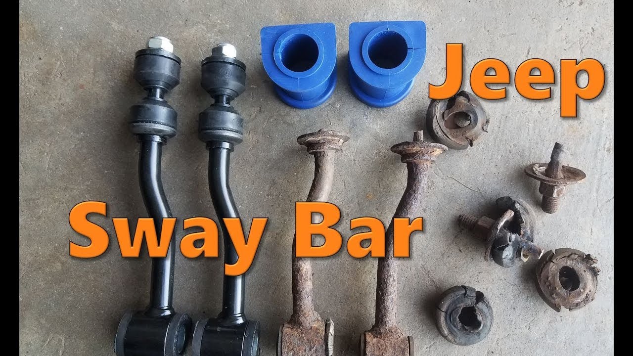 Jeep Sway Bar Links & Bushings Replacement