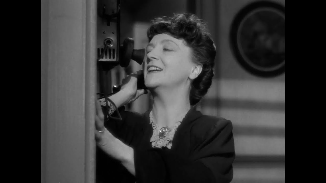 SHADOW OF A DOUBT (1943) Clip - Patricia Collinge, Henry Travers, Edna May Wonacott,