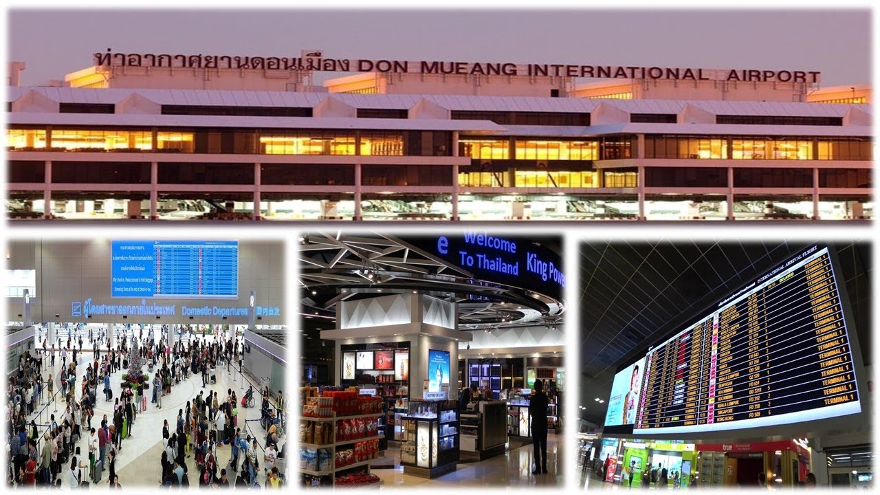 A quick tour at Don Mueang International Airport Terminal 2, Bangkok, Thailand/Domestic Airport/
