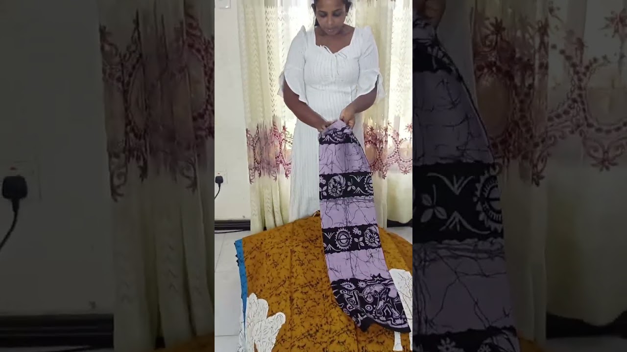 සිංහල අවුරුද්දට කොලිටියට අදින්න