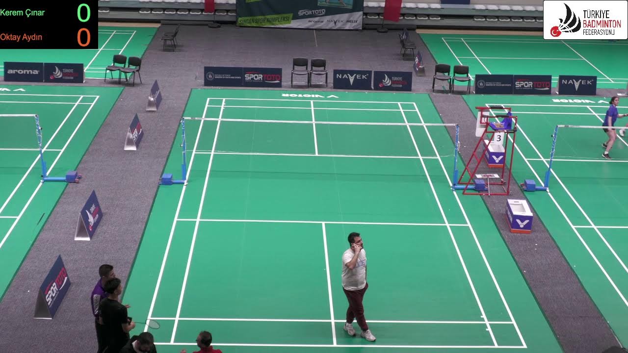 TÜRKİYE BADMİNTON SÜPERLİG / 1.LİG MÜSABAKALARI / 17 - 19 ŞUBAT 2026 / YAYIN 1