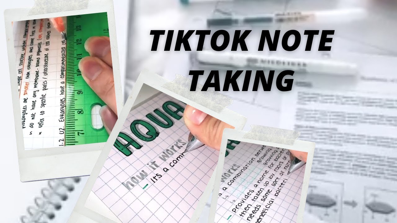 Note taking Part 1 | Tik Tok Compilation