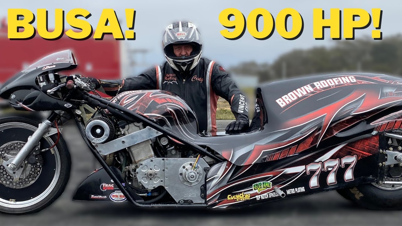 TURBO HAYABUSA против NITRO HARLEY!