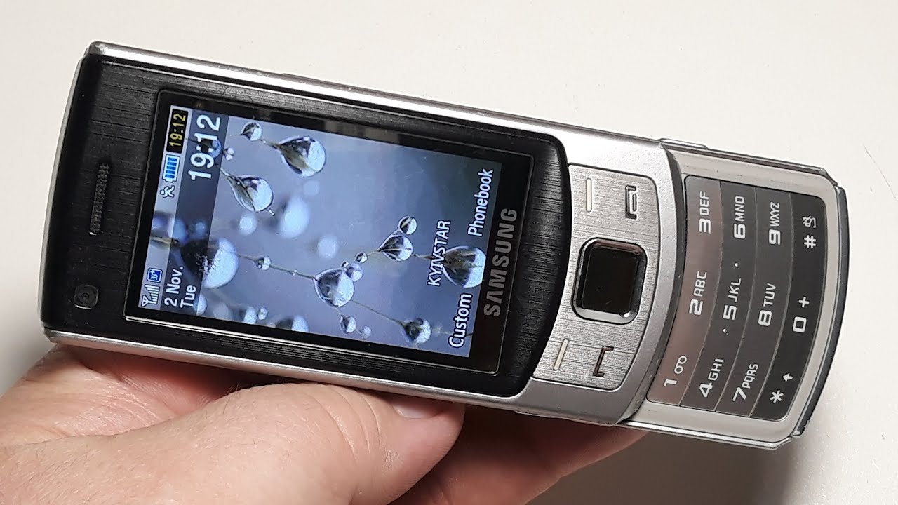 Samsung S7350 Ultra S - имиджевый слайдер заменивший легендарные телефоны Samsung D900/D900i