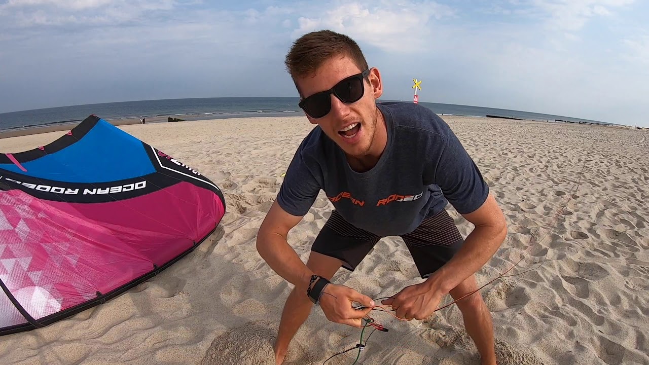 BEST WAY TO SET UP YOUR KITE!? | Intermediate Method To Rig 4 Line Inflatable Leading Edge Kite