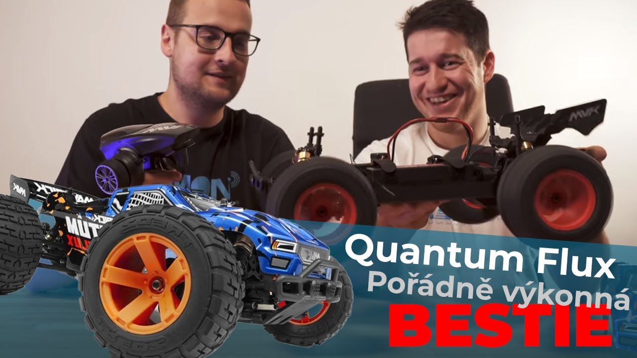Pořádná bestie na ovládání! Unboxing a recenze Maverick Quantum Flux Monster Truck / Stadium Truck