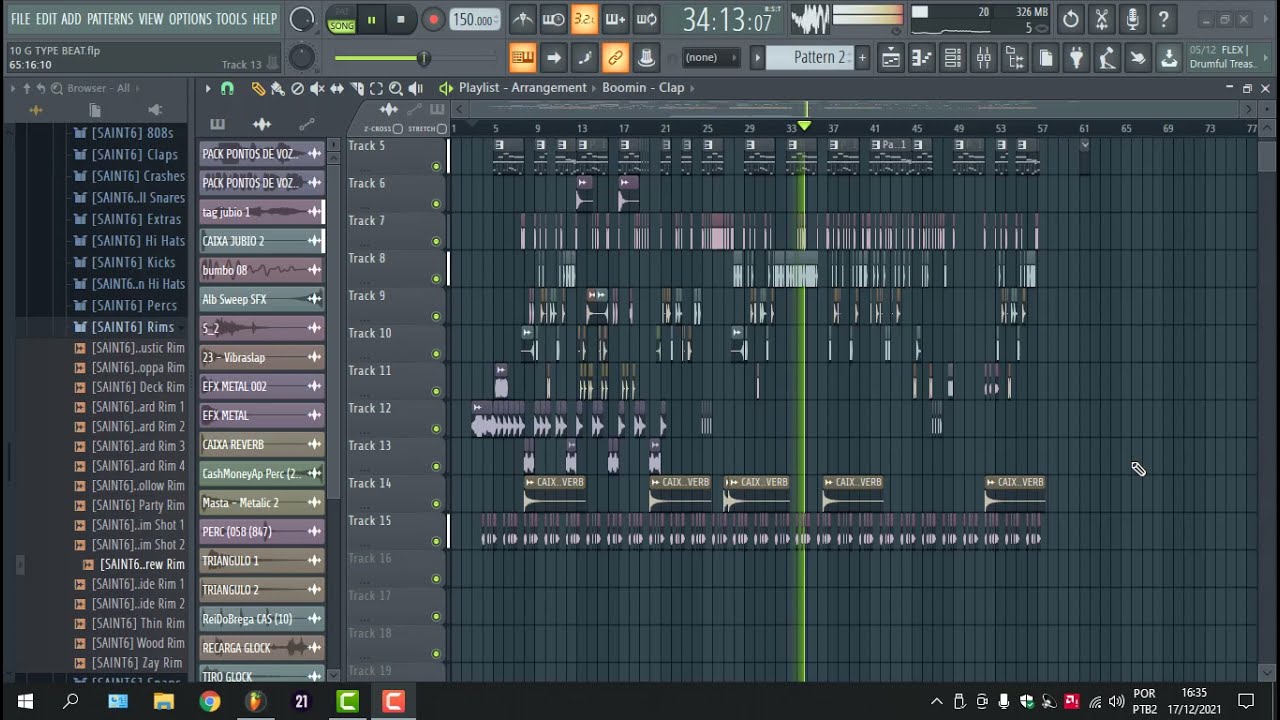 BASE DE BREGA FUNK - ESTILO MC 10G  (JUBIO NO BEAT)