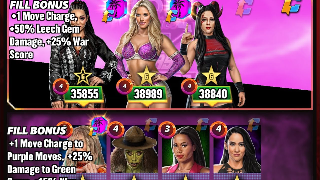 WWE Champions Vice City Flash Feud 1 Gameplay #wwechampions #scopely #team2bob 