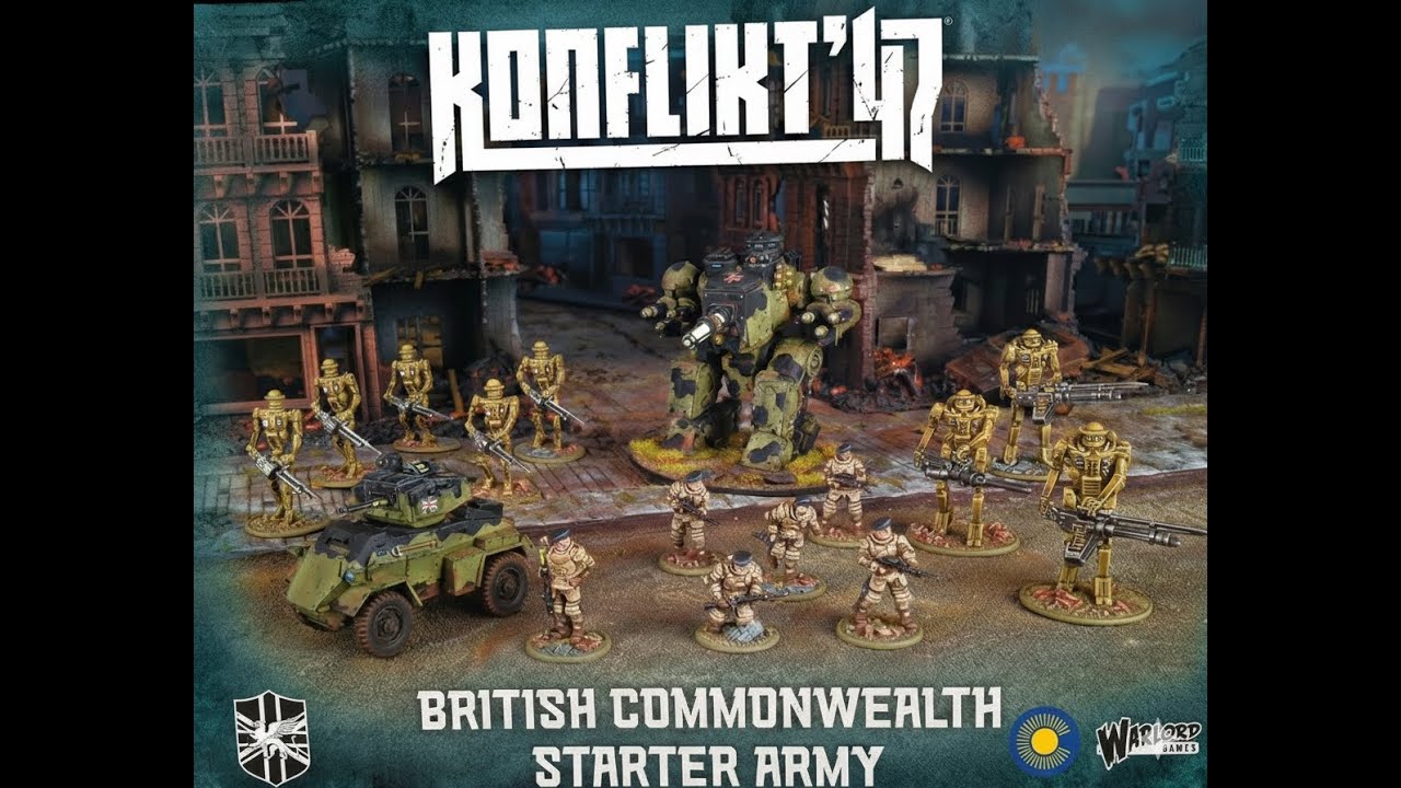 Konflikt 47 British Commonwealth Starter Army!