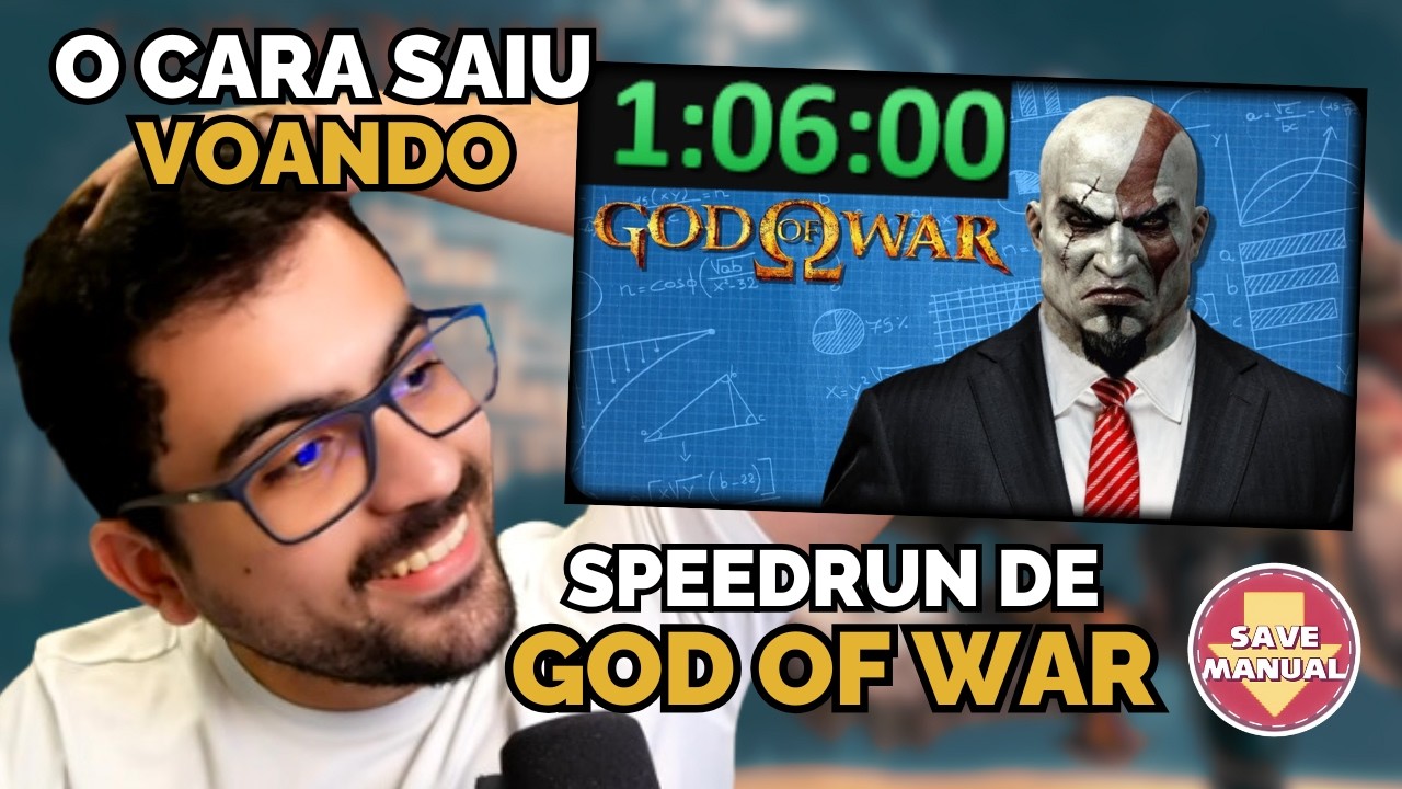 SAVE MANUAL explicando a speedrun de GOD OF WAR 1
