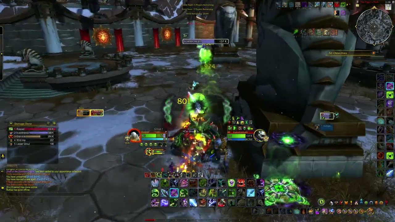 DK Raspad and war Stanislav Arena || Midnight pre-patch