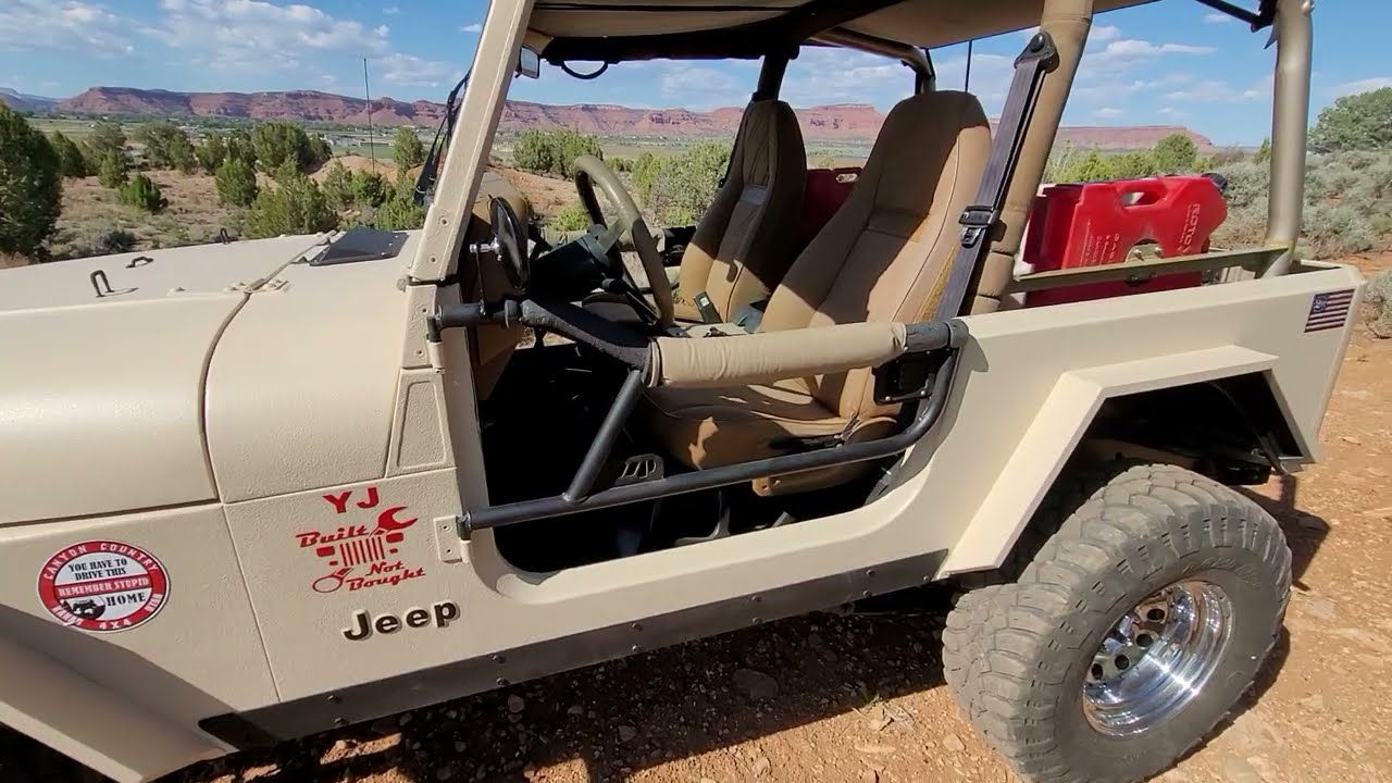 94 Jeep Wrangler YJ upgrade finished
