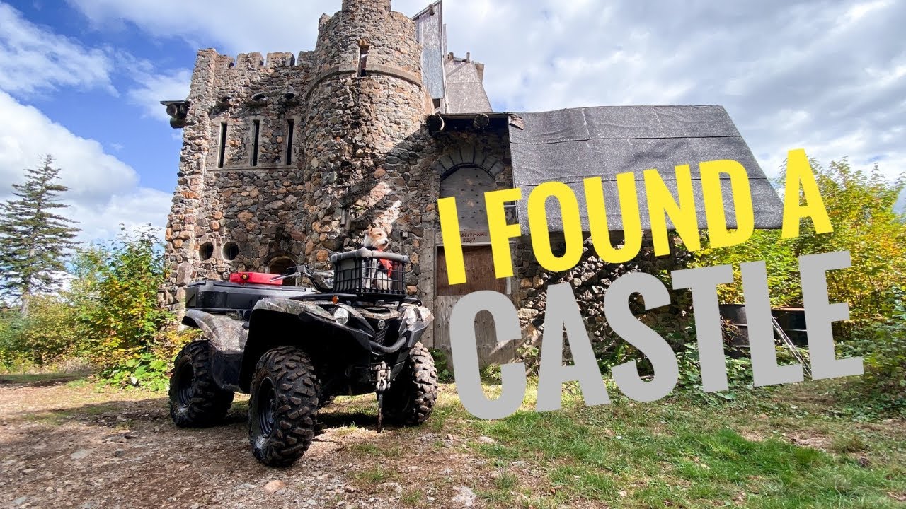 Solo Fall ATV Ride to Find a Castle with my Dog.