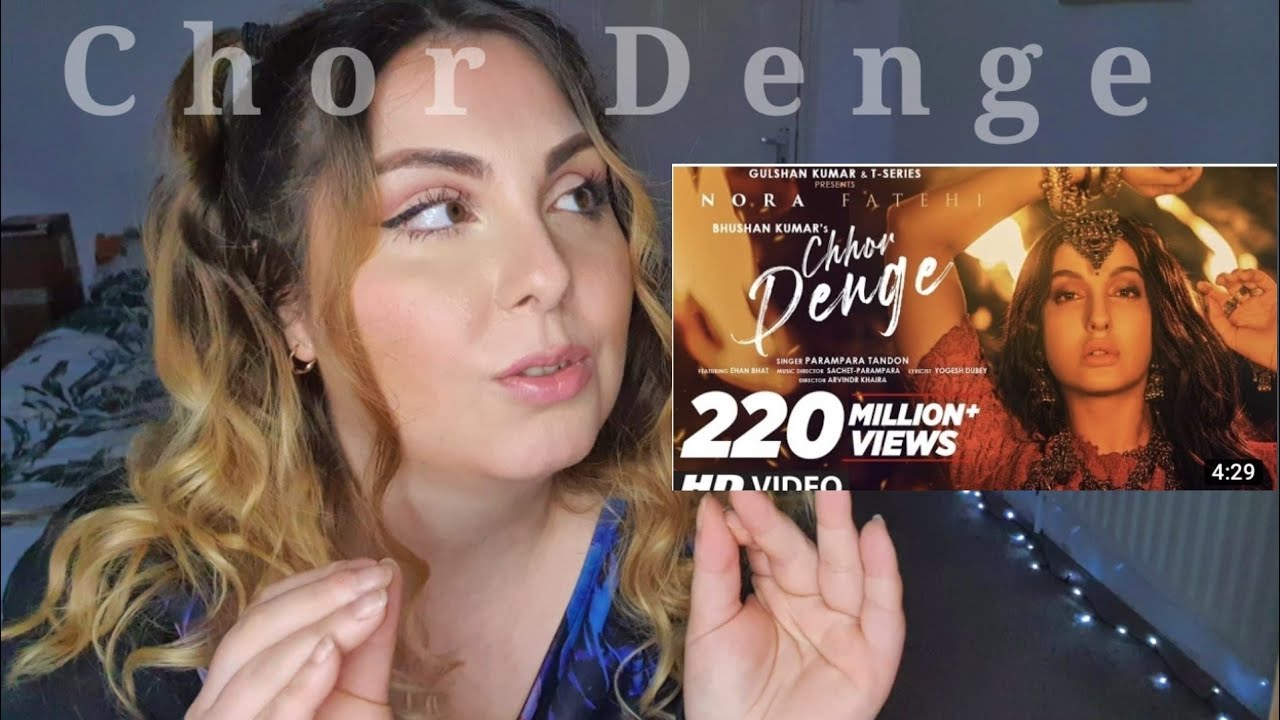 Chor Denge | White Girl Reacts | Parampara | Nora Fatehi