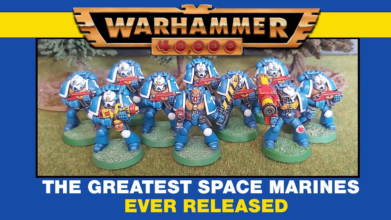 The Greatest Space Marines Ever Released for Warhammer 40k 2nd edition