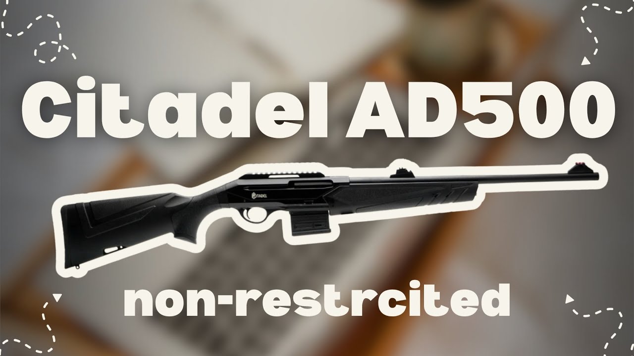 Citadel AD-500 Semiauto 308 Winchester! Без ограничений в Канаде с 2025 года