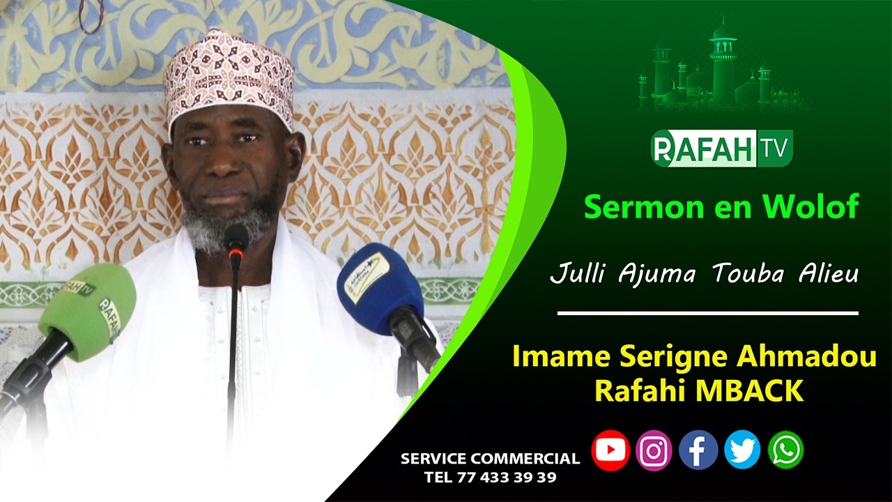 Khoutba S Ahmadou Rafahi Mbacke du 20 Février 2026 :Njureef weeru koor